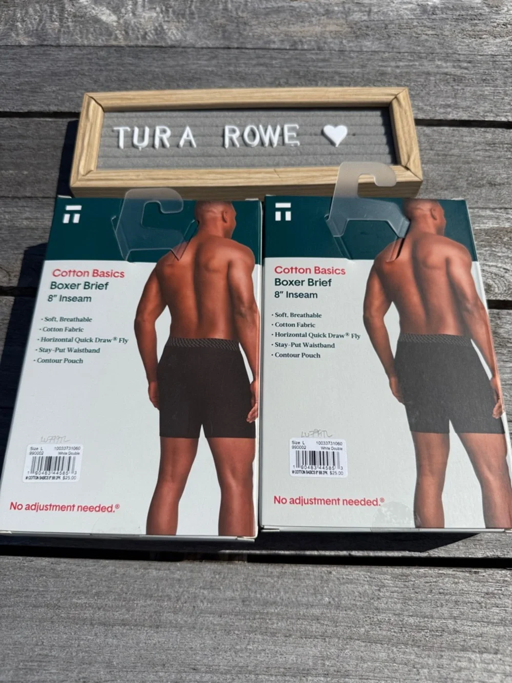 Tommy John Cotton Boxer‎ Briefs 4 Pack 8